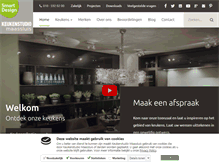 Tablet Screenshot of keukenstudiomaassluis.nl